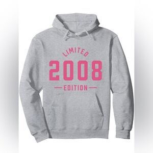 Pink and Grey limited edition 2008 hoodie